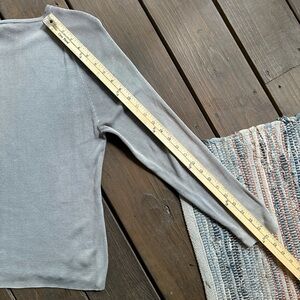 Ann Taylor 100% Silk Lightweight Sweater, Size Large